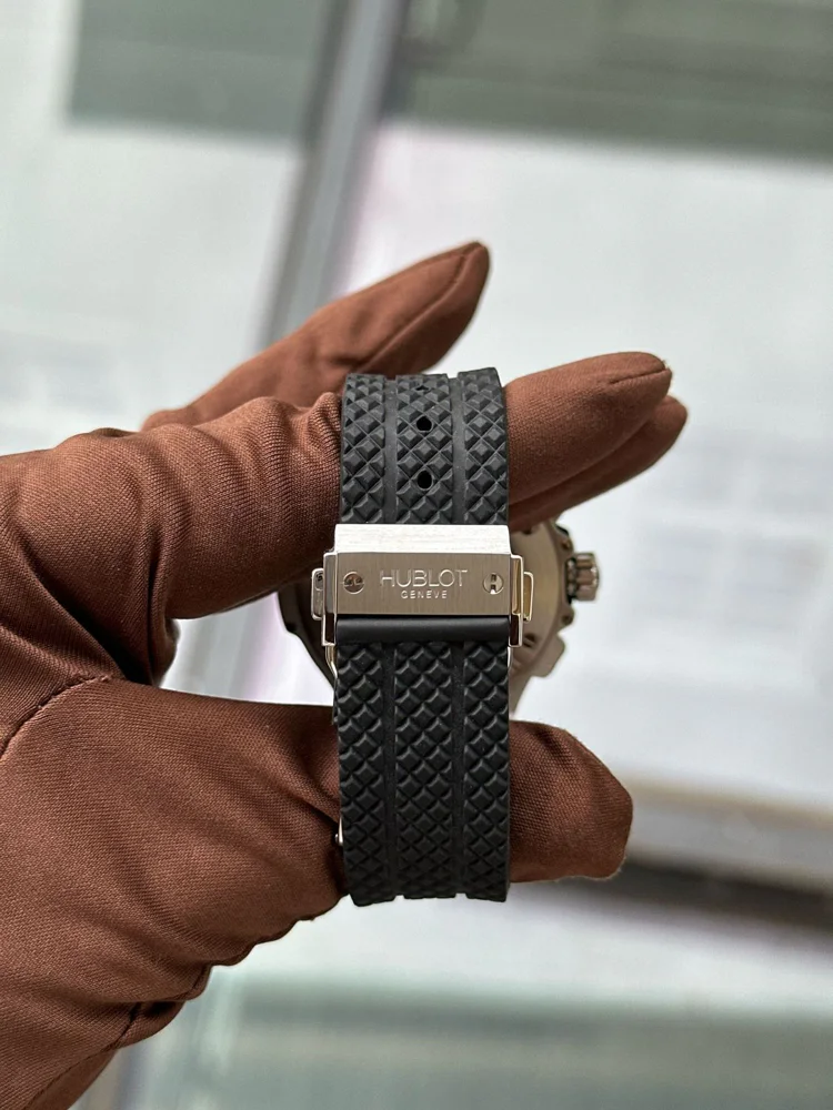 Hublot Big Bang 41 mm Steel Ceramic Chronograph Box & Papers 2007